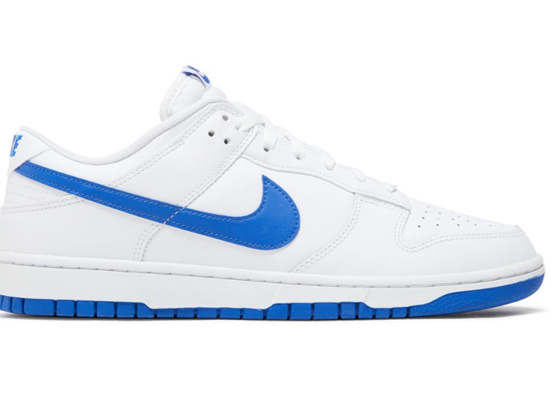 Nike Dunk Low White Hyper Royal