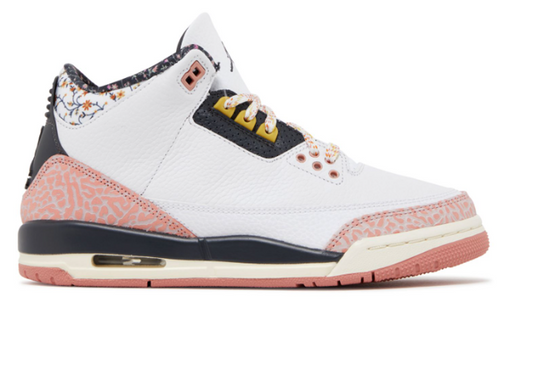 AIR JORDAN 3 RETRO GS VINTAGE FLORAL