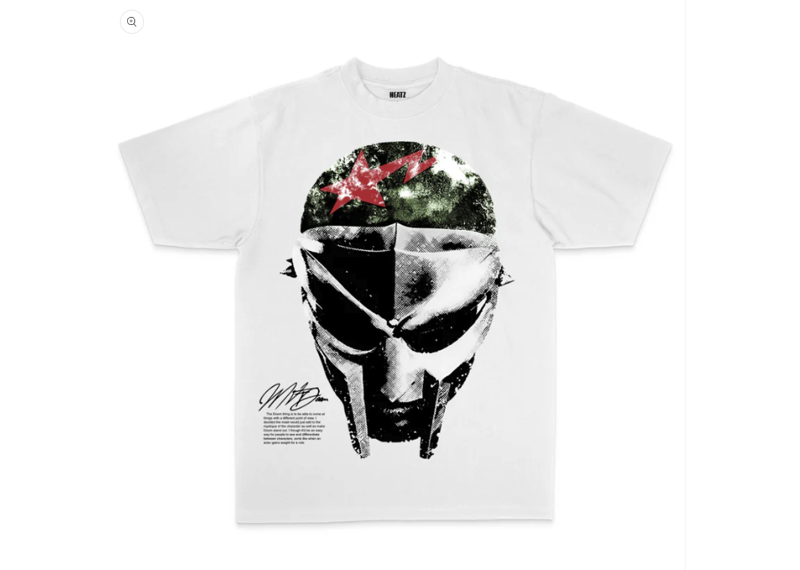 DOOM TEE WHT