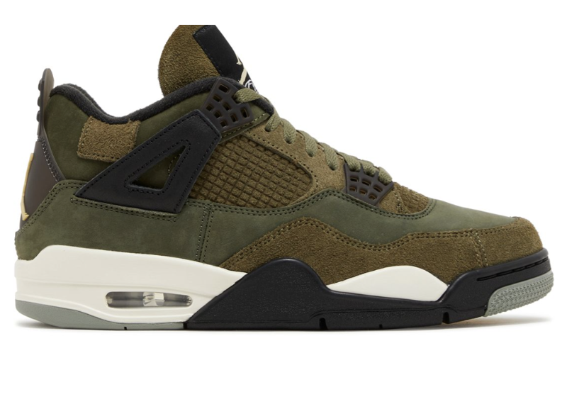 AIR JORDAN 4 RETRO SE CRAFT - OLIVE