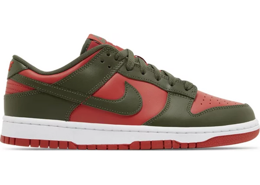 Nike Dunk Low Cargo Khaki Mystic Red USED