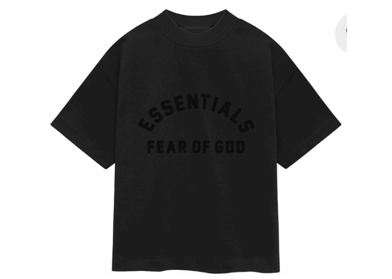 Fear Of God Essentials Kids Heavy Jersey Crewneck T-shirt