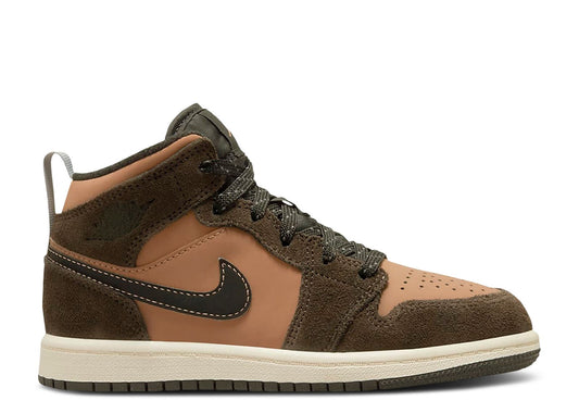 Air Jordan 1 Mid SE PS Earth Tone