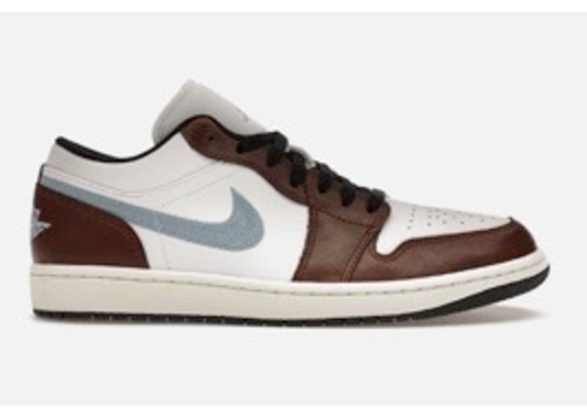 Jordan 1 Low Brown Blue Grey