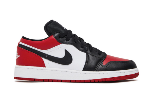 AIR JORDAN 1 LOW GS BRED TOE Used