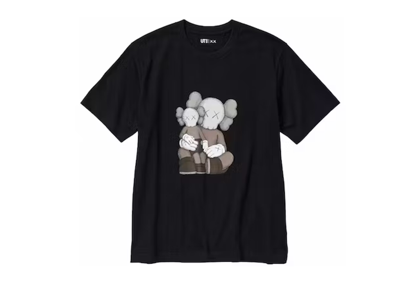 KAWS x Uniqlo UT Short Sleeve Graphic T-shirt Black