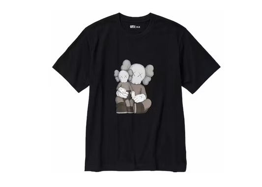 KAWS x Uniqlo UT Short Sleeve Graphic T-shirt Black