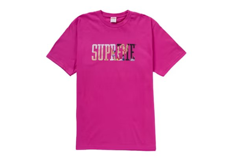 Supreme Tera Patrick Collegiate Tee Magenta