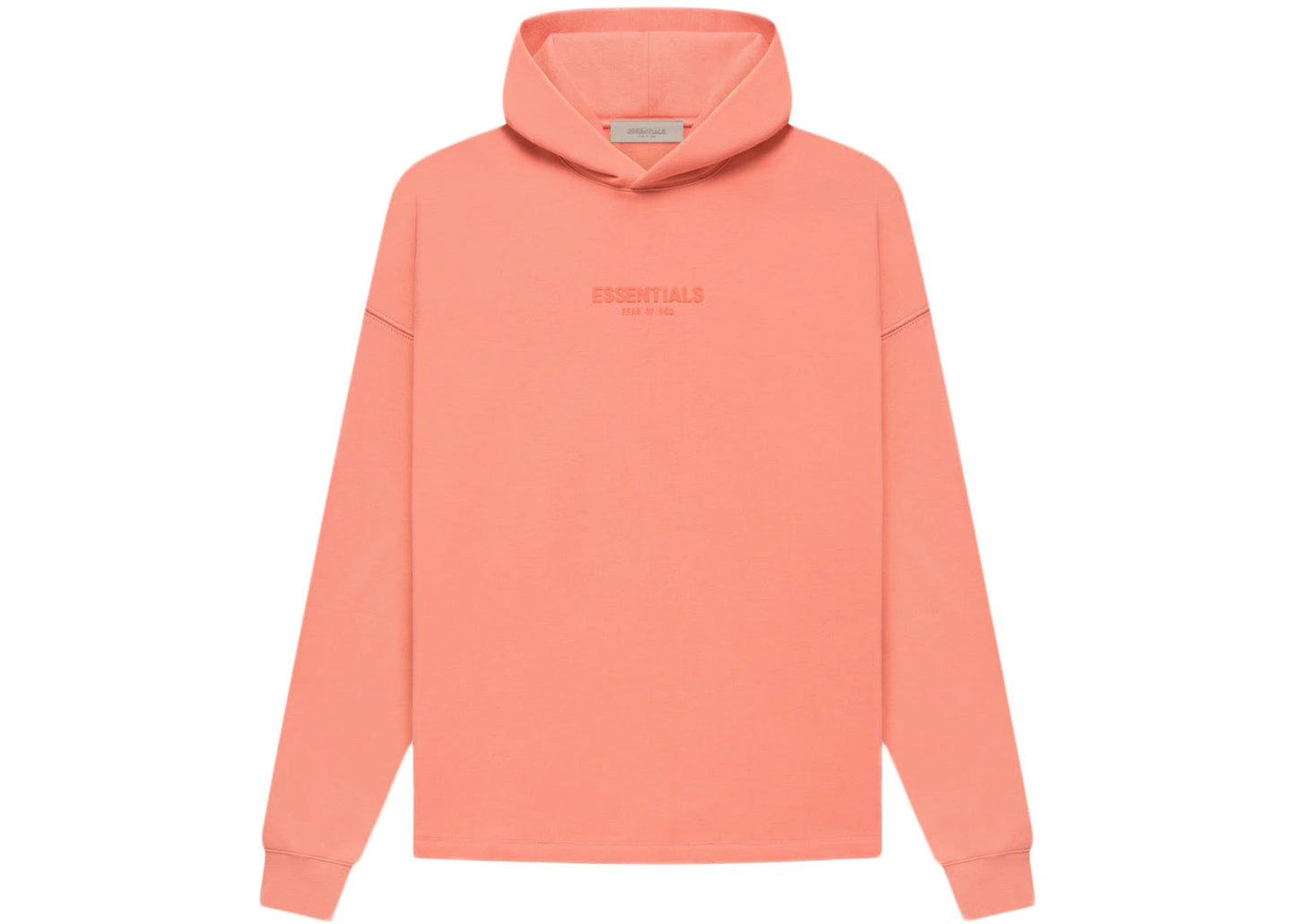 Fear of God Essentials Relaxed Hoodie Coral