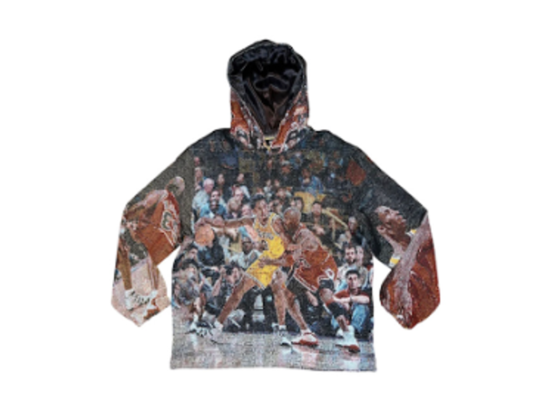 Kobe Vs MJ Tapestry Hoodie