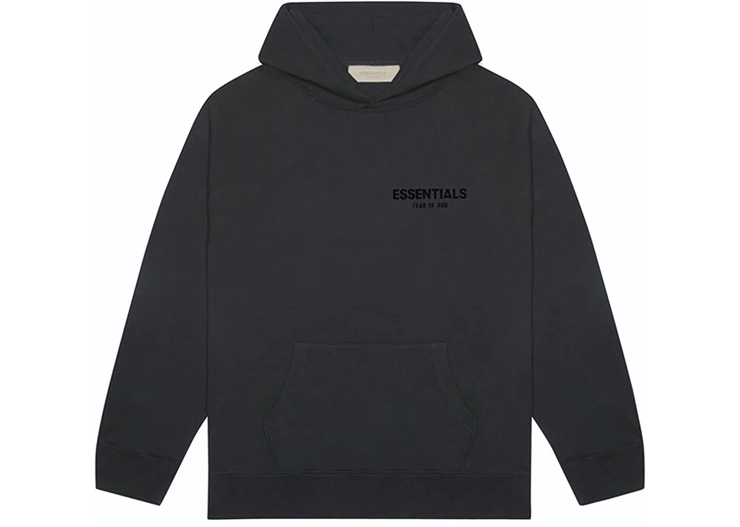 Fear of God Essentials Pullover Hoodie (FW22) Stretch Limo/Black