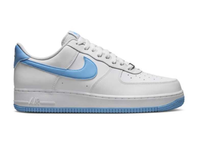 Air Force 1 07 White Aquarius Blue