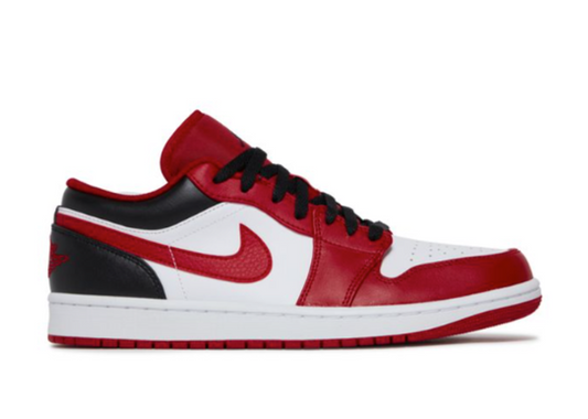 Jordan 1 Low Reverse Black Toe