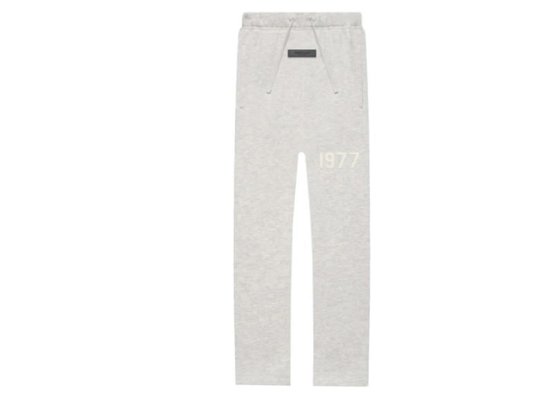 fear Of God Essentials kids relaxed sweatpants light oatmeal