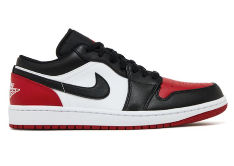 Jordan 1 Low Bred Toe 2.0