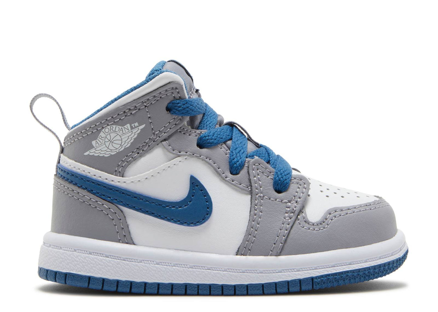 Air Jordan 1 Mid TD Cement True Blue