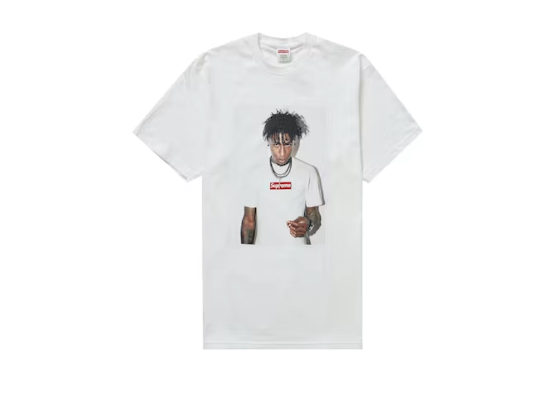 Supreme NBA Youngboy Tee White