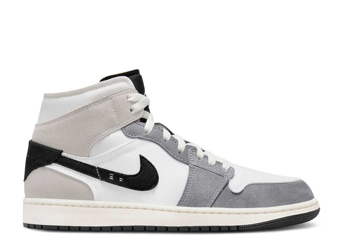 Air Jordan 1 Mid SE Craft Inside Out - Cement Grey