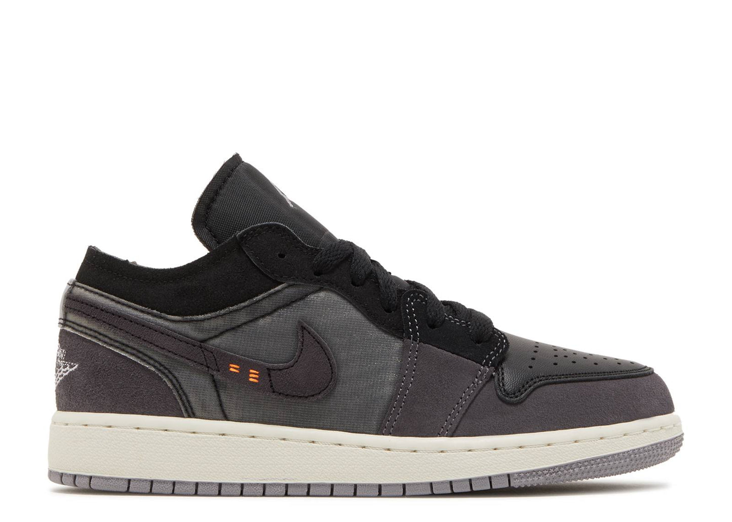 Air Jordan 1 Low SE Craft GS Inside Out - Black