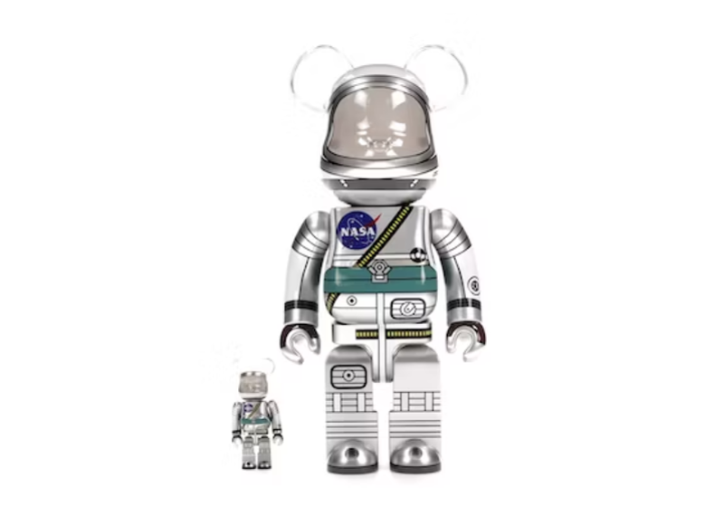 Bearbrick Project Mercury Astronaut 100%