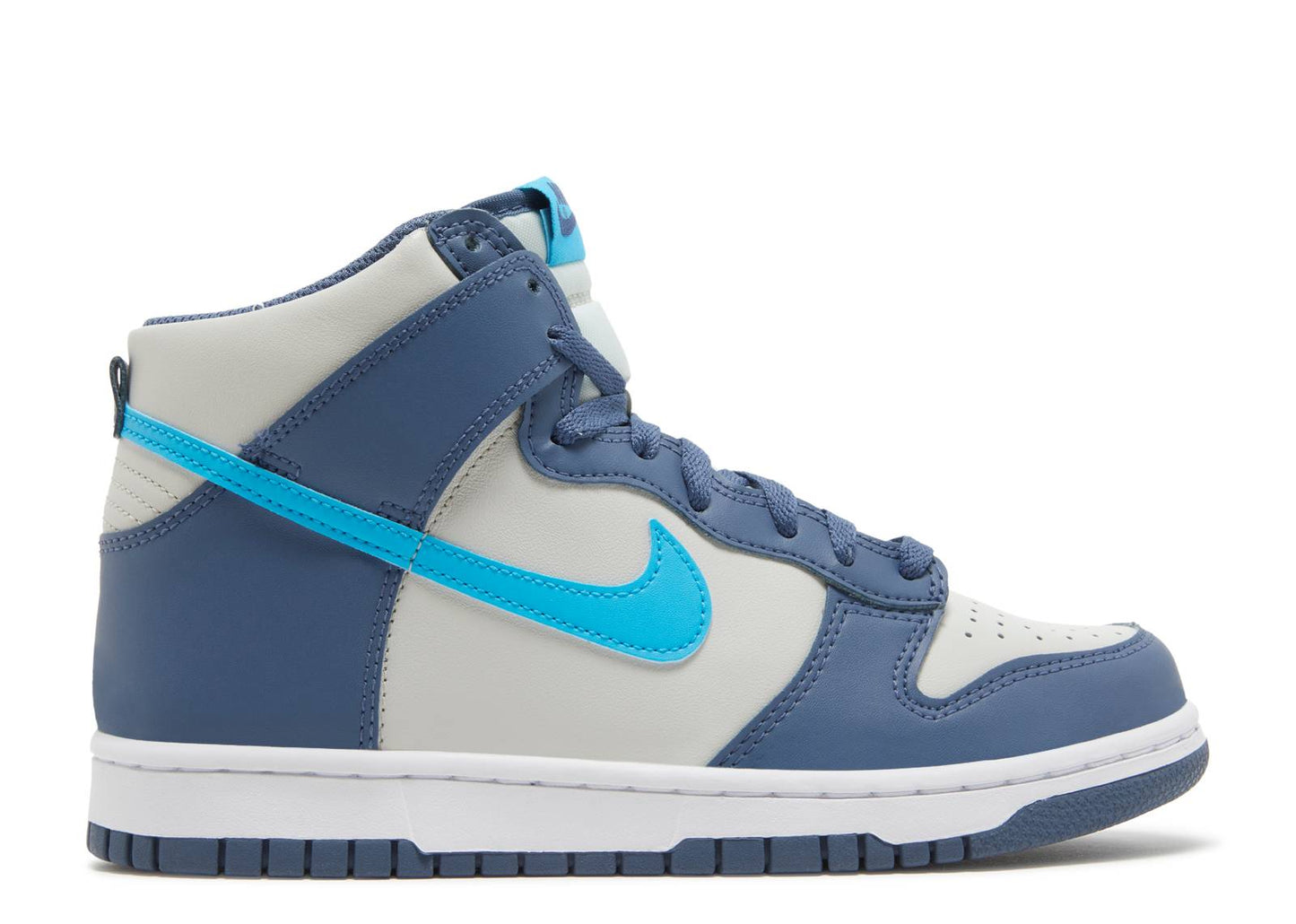 Dunk High GS Light Bone Diffused Blue