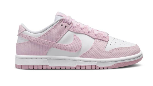 Wmns Dunk Low Pink Corduroy