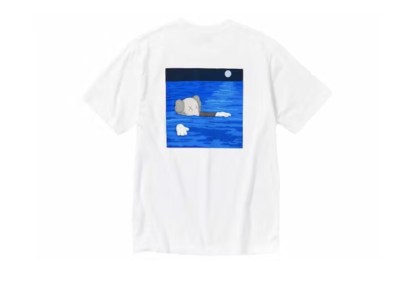 KAWS x Uniqlo UT Short Sleeve Artbook Cover T-shirt White