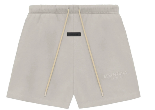 Fear Of God Essentials Sweat Shorts Silver Cloud