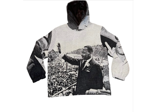 History MLK Tapestry Hoodie