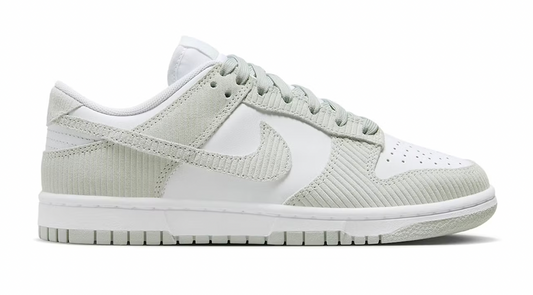 Nike Dunk Low Light Silver Corduroy (Womens)