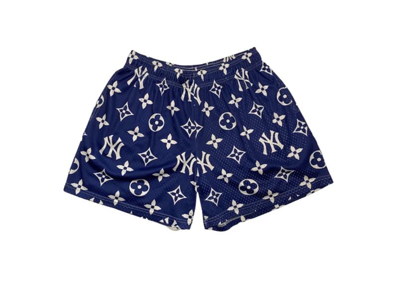 Blue NY Mesh Shorts