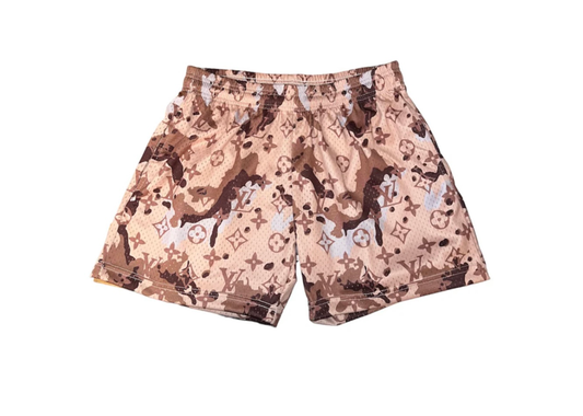 Desert Camo Mesh Shorts