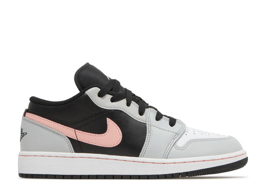 Air Jordan 1 Low GS Grey Fog Bleached Coral